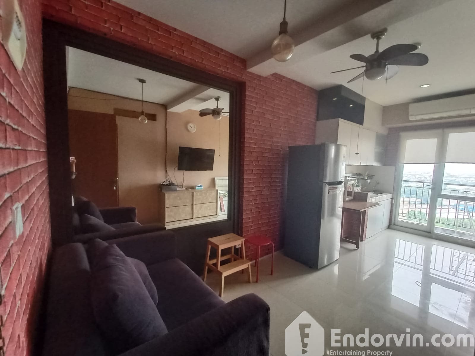 Disewakan Apartemen Oak Tower A lantai 16 Pulogadung