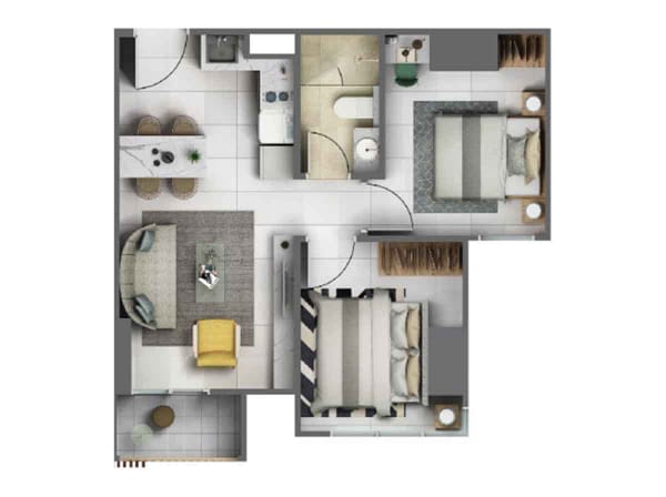 Cleon Park 2 Bedroom Unit 3