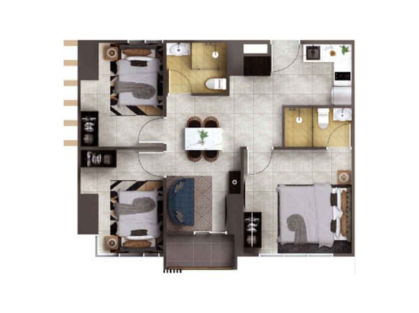 Cleon Park 3 Bedroom Unit 2