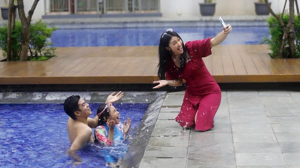 Swimming Pool Oak Tower